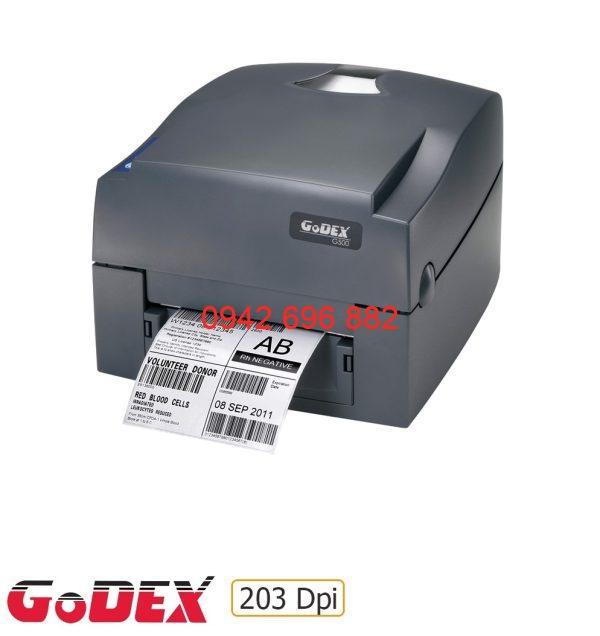 May In Tem Nhan mã vạch Godex G500